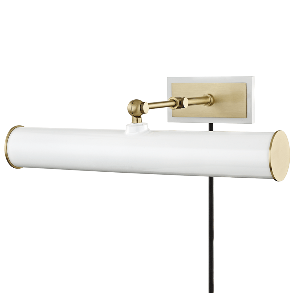 Holly Plug-In Picture Light Wall Lighting HL263202-AGB/WH 806134850142