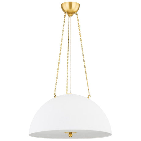 Hudson Valley Chiswick Pendant Lighting hudson-valley-MDS1100-AGB/WP 806134137687