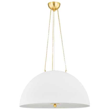 Hudson Valley Chiswick Pendant Lighting hudson-valley-MDS1101-AGB/WP