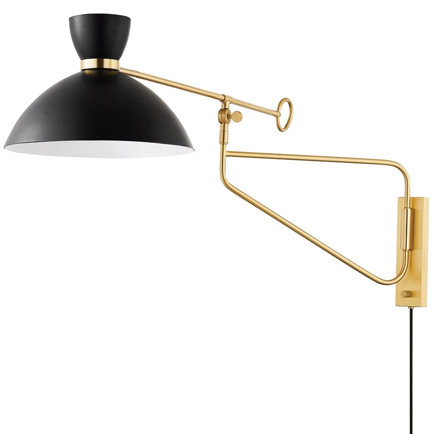 Hudson Valley Cranbrook Pendant Lighting hudson-valley-8514-AGB/SBK 806134144104