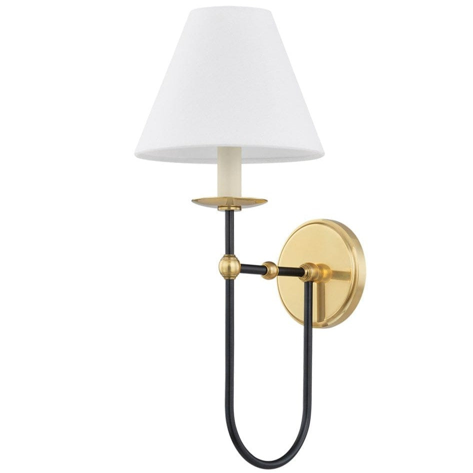 Hudson Valley Demarest Wall Sconce Wall Sconces hudson-valley-6319-AGB/DB 806134917371