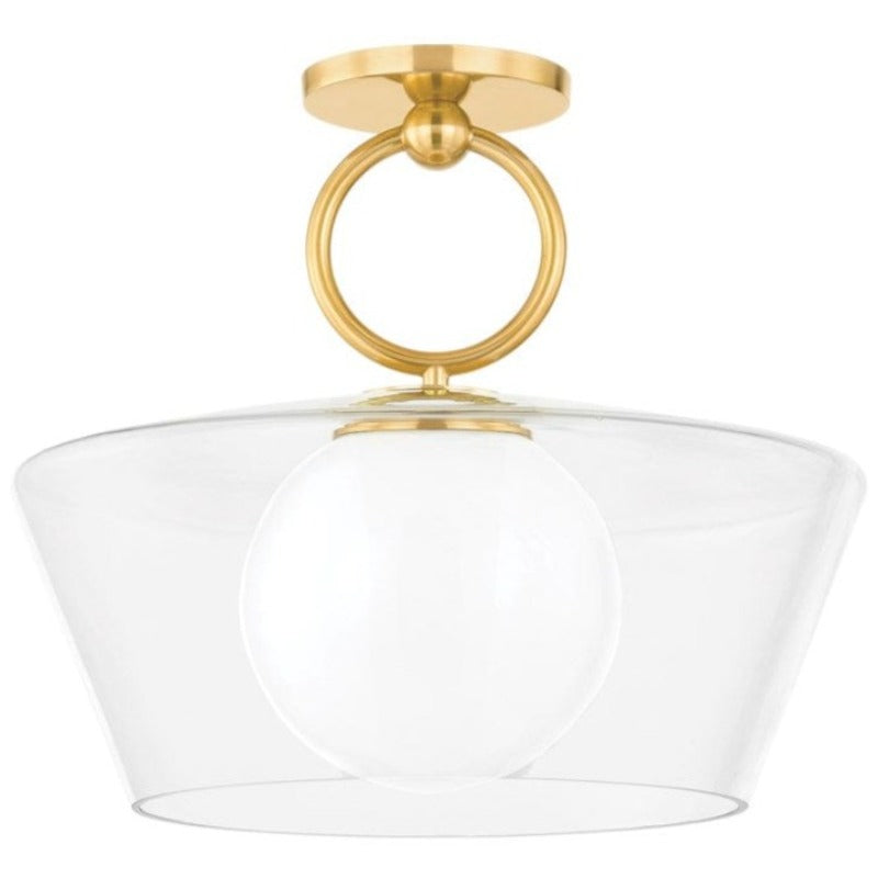 Hudson Valley Elmsford Pendant Round Pendants hudson-valley-9517-AGB 806134918972