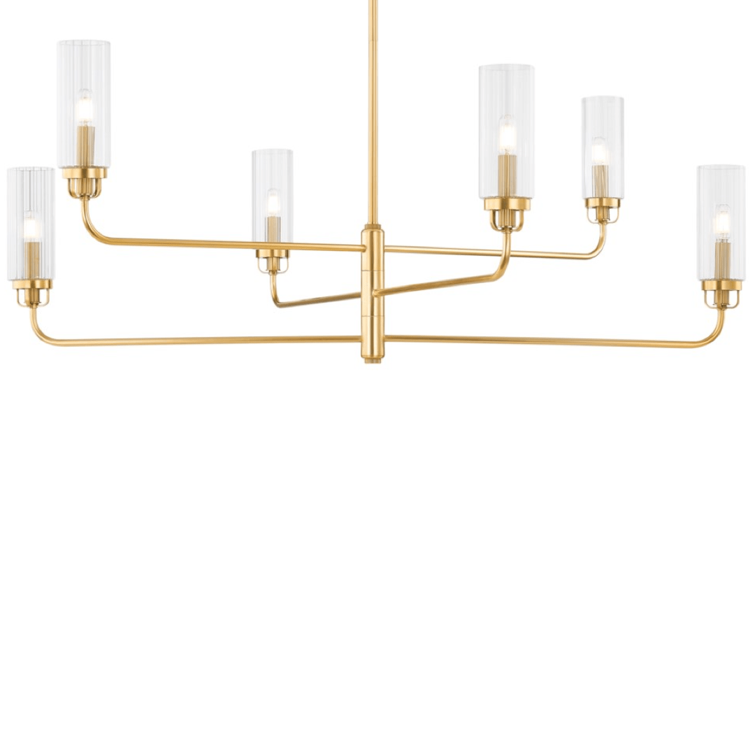 Hudson Valley Halifax Chandelier Chandeliers hudson-valley-9306-AGB 806134917937