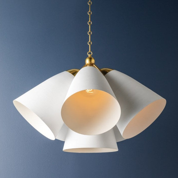 Hudson Valley Lighting Bronson Chandelier Chandeliers hudson-valley-BKO1502-AGB/WP 806134923792