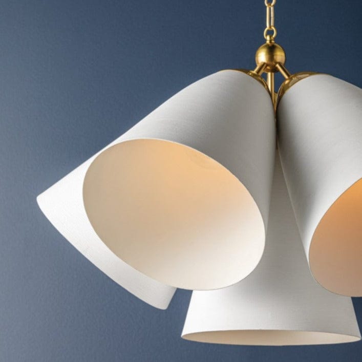 Hudson Valley Lighting Bronson Chandelier Chandeliers hudson-valley-BKO1502-AGB/WP 806134923792