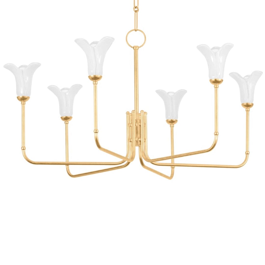 Hudson Valley Montclair Chandelier Chandeliers hudson-valley-3346-VGL 806134916831