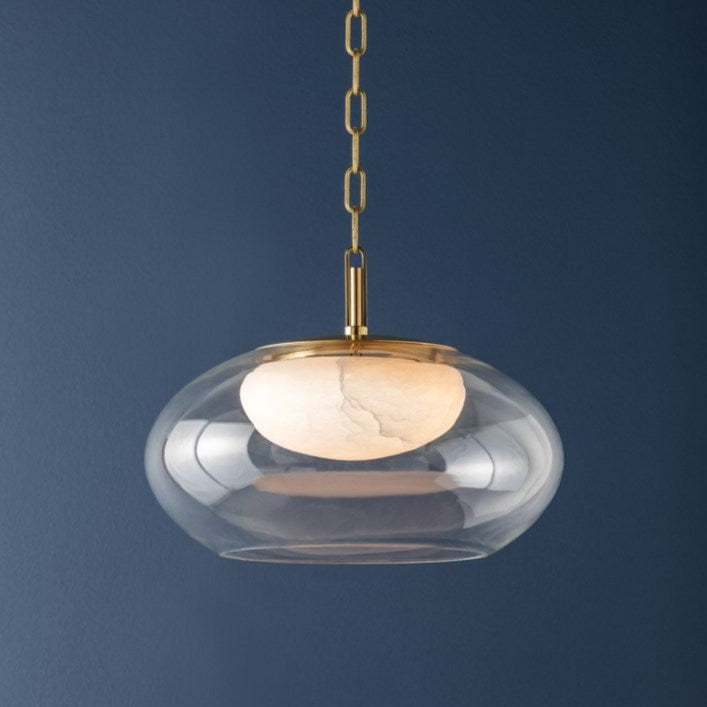 Hudson Valley Moore Pendant Round Pendants hudson-valley-9017-AGB 806134917777