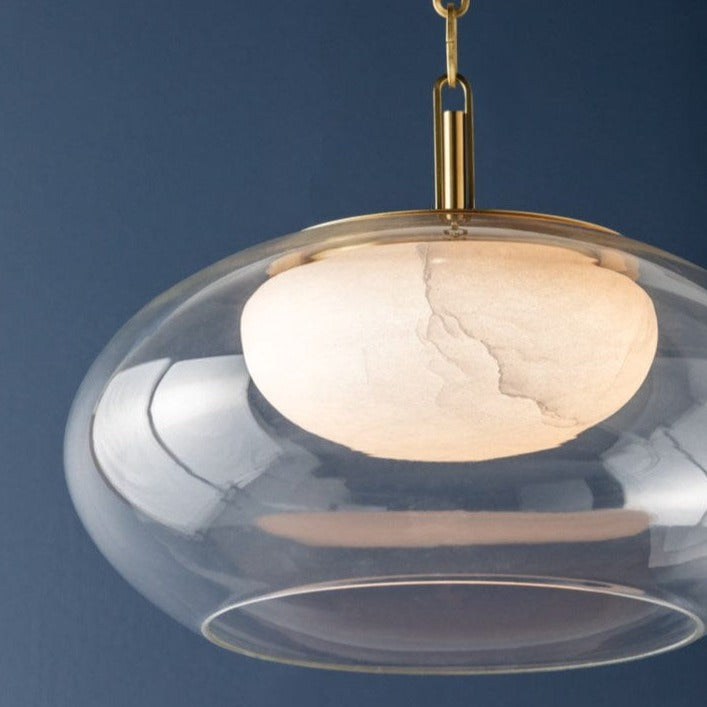 Hudson Valley Moore Pendant Round Pendants hudson-valley-9017-AGB 806134917777