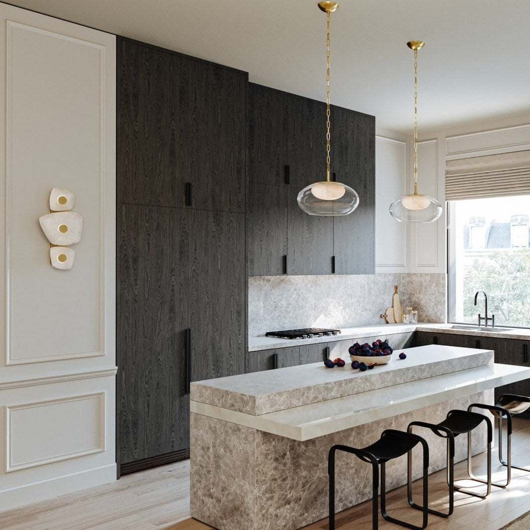 Hudson Valley Moore Pendant Round Pendants hudson-valley-9017-AGB 806134917777