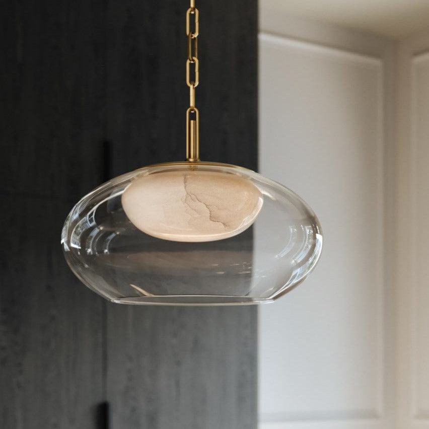 Hudson Valley Moore Pendant Round Pendants hudson-valley-9017-AGB 806134917777