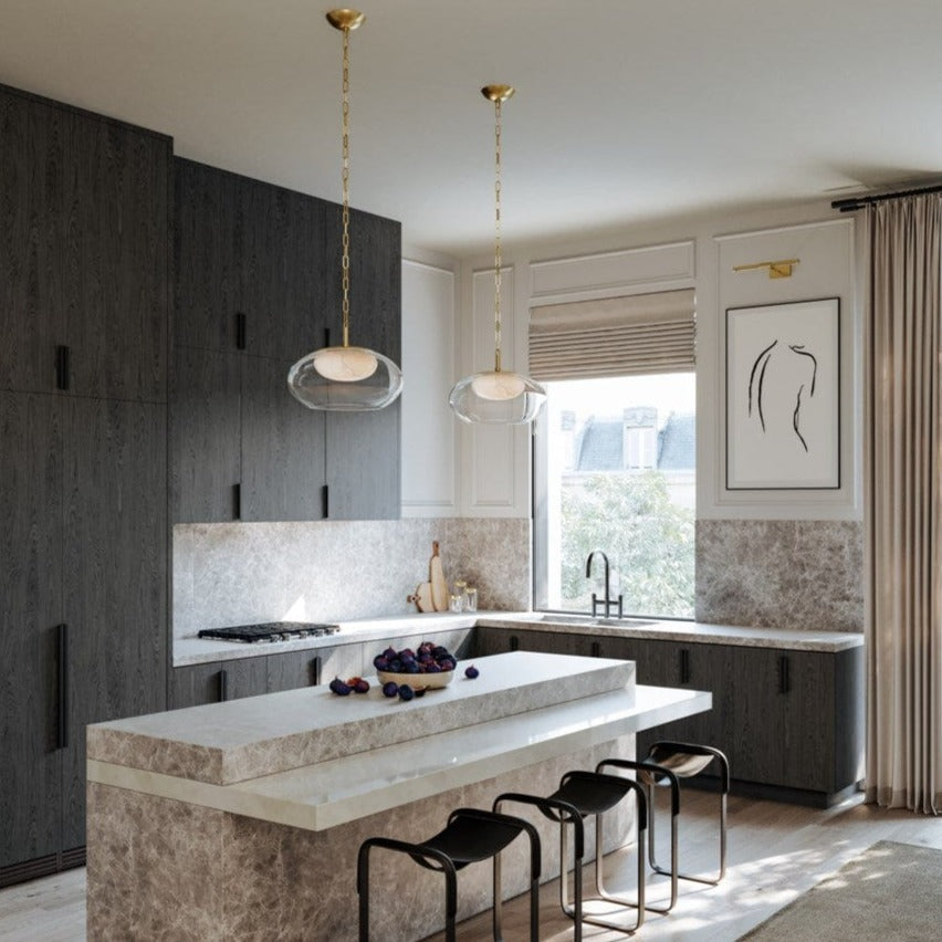 Hudson Valley Moore Pendant Round Pendants hudson-valley-9017-AGB 806134917777