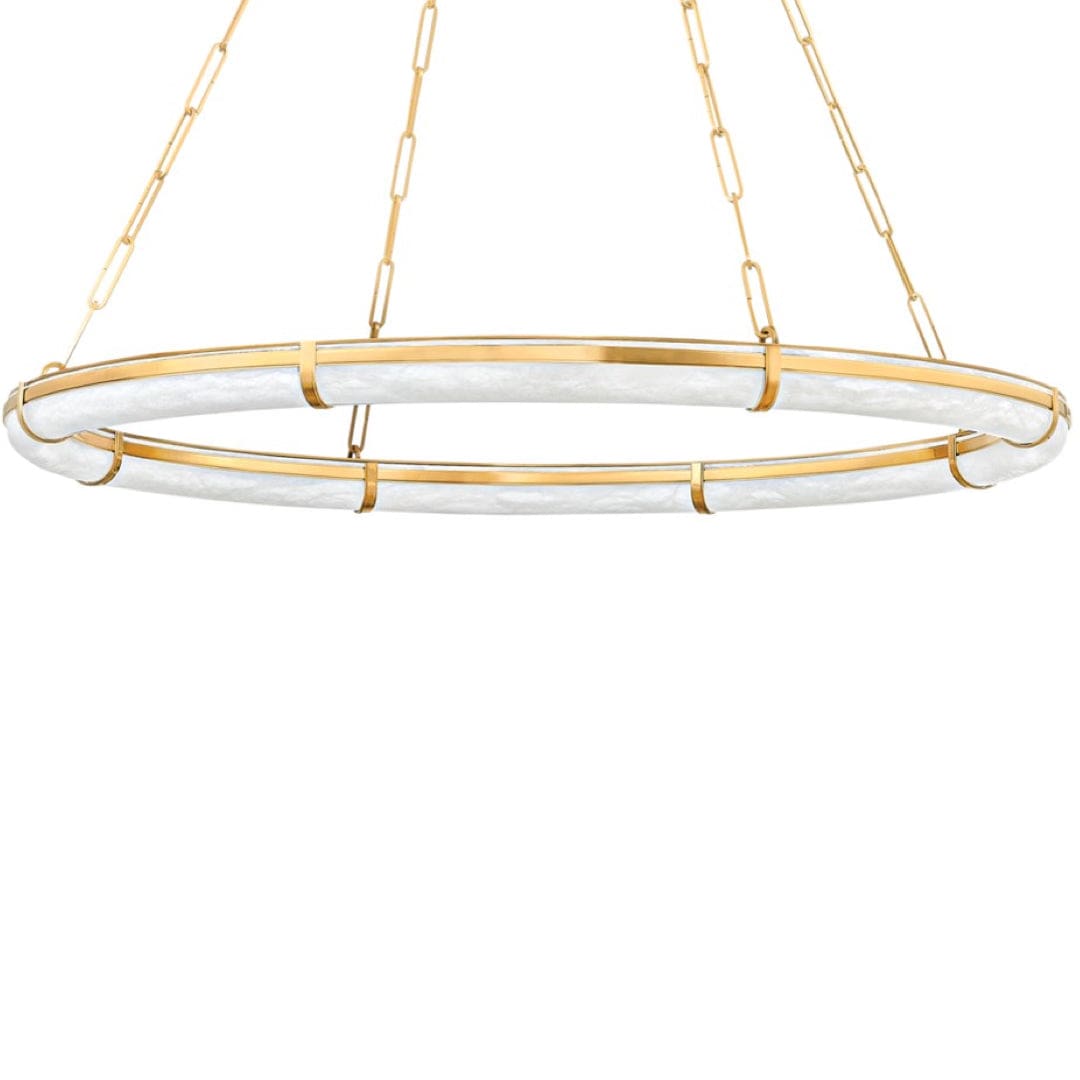 Hudson Valley Sennett Chandelier Chandeliers hudson-valley-5142-AGB 806134917135