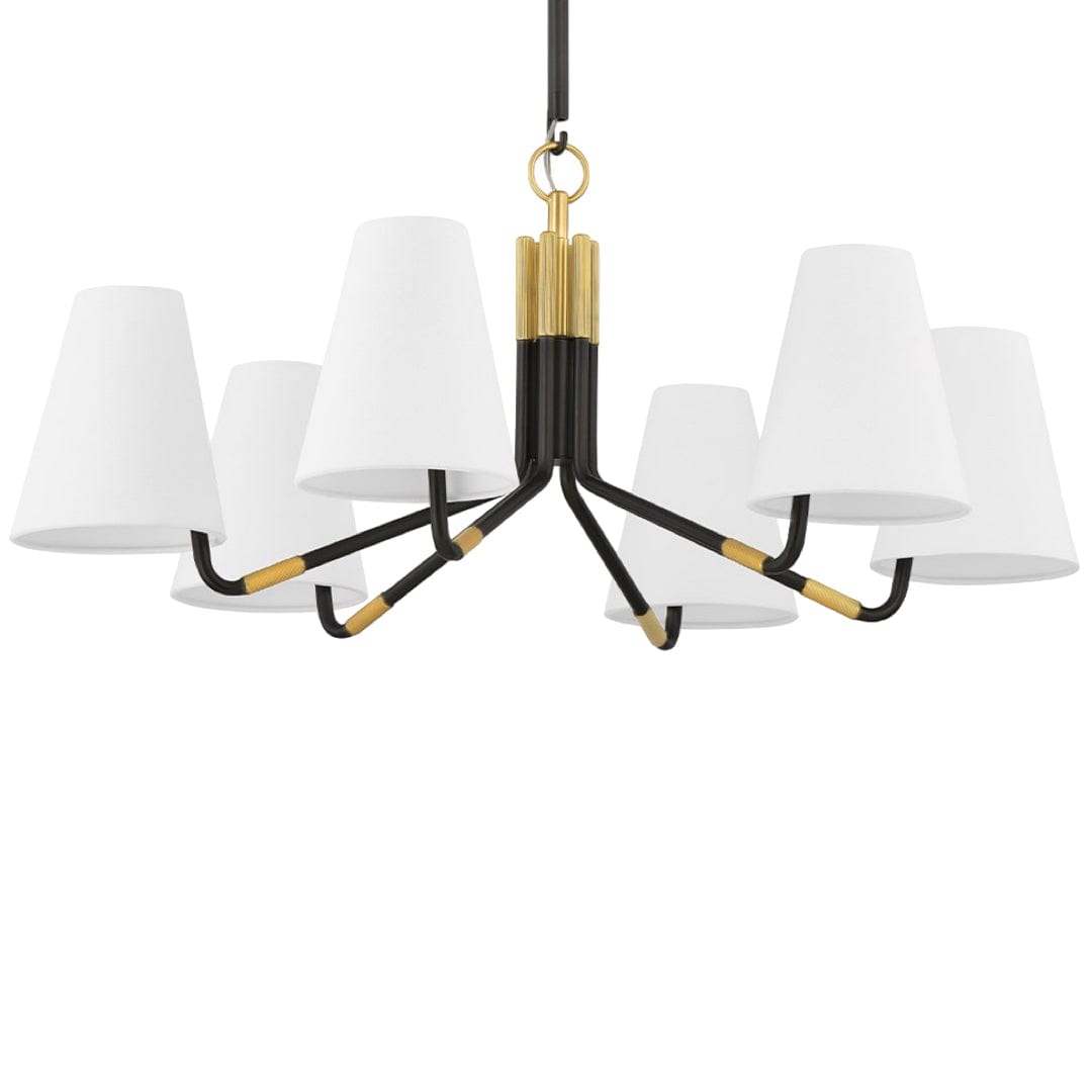 Hudson Valley Stanwyck Chandelier Lighting hudson-valley-6632-AGB/DB