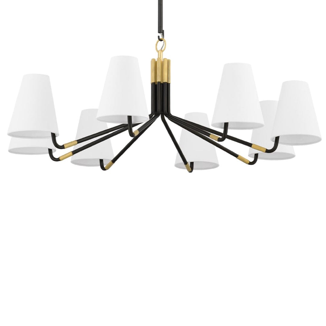 Hudson Valley Stanwyck Chandelier Lighting hudson-valley-6640-AGB/DB