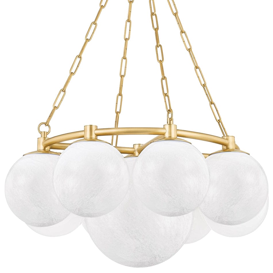 Hudson Valley Thornwood Chandelier Lighting hudson-valley-5243-AGB
