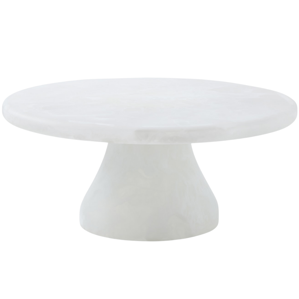 Hugo Cake Stand Serveware SERHUGO-WHT-CKSM 38415971046675