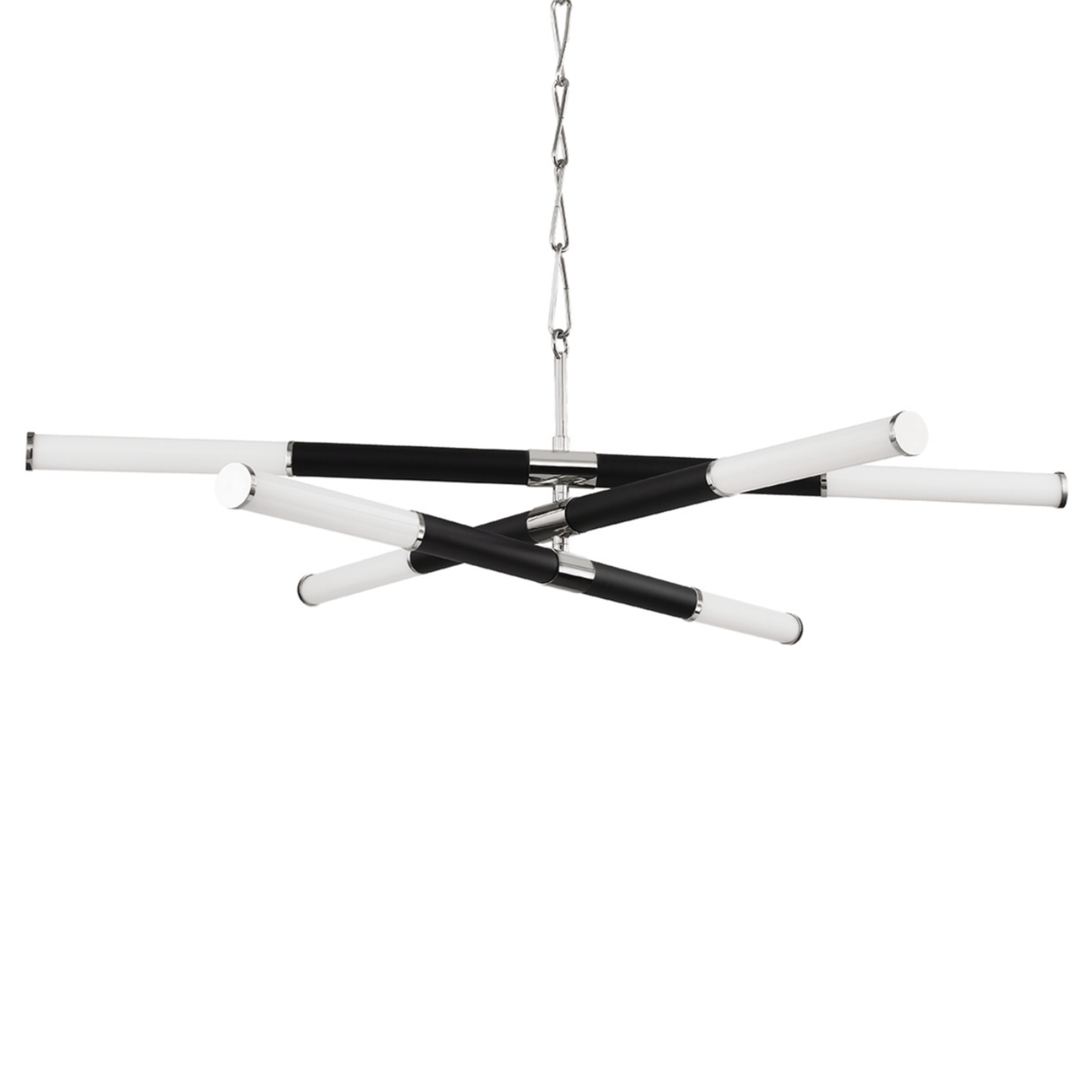 Huntington Chandelier Chandeliers 7066-PN/BK 806134015114