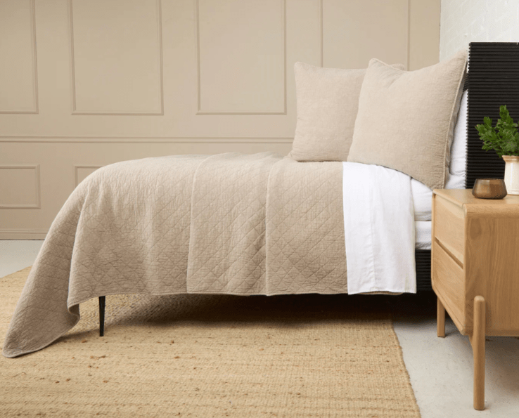 Huntington Coverlet & Euro Sham Duvet