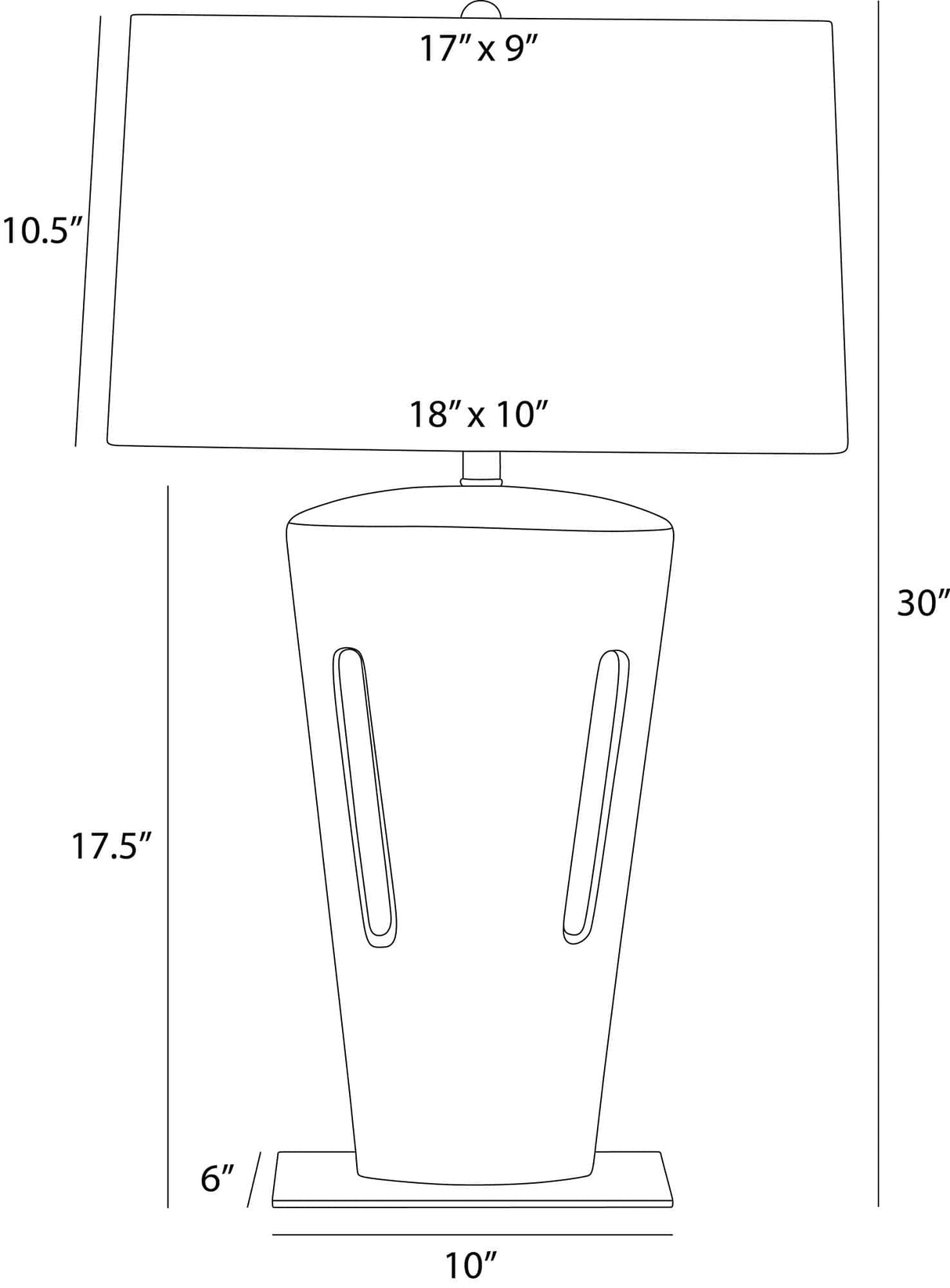 Iceland Lamp Table Lamps PTS20-517 796505694799