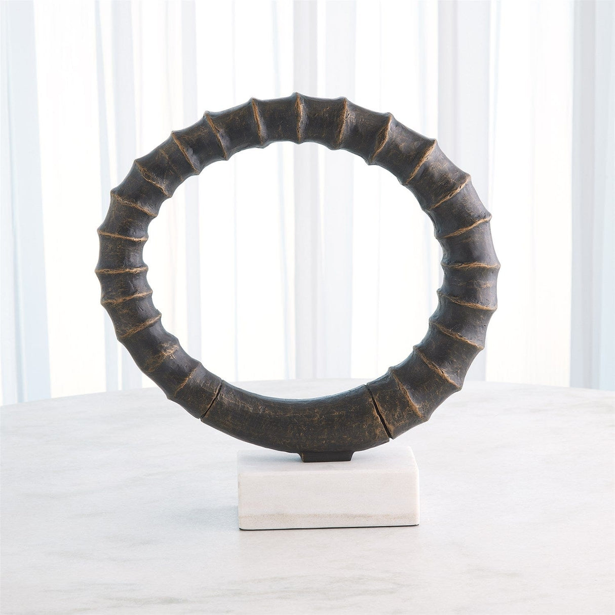 Infinity Horn Sculpture Decorative Object
