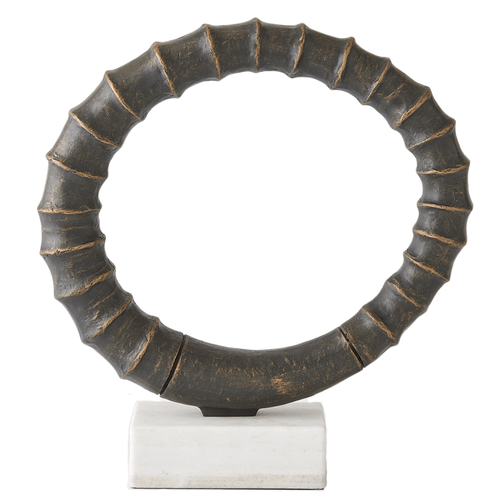Infinity Horn Sculpture Decorative Object 8.83214