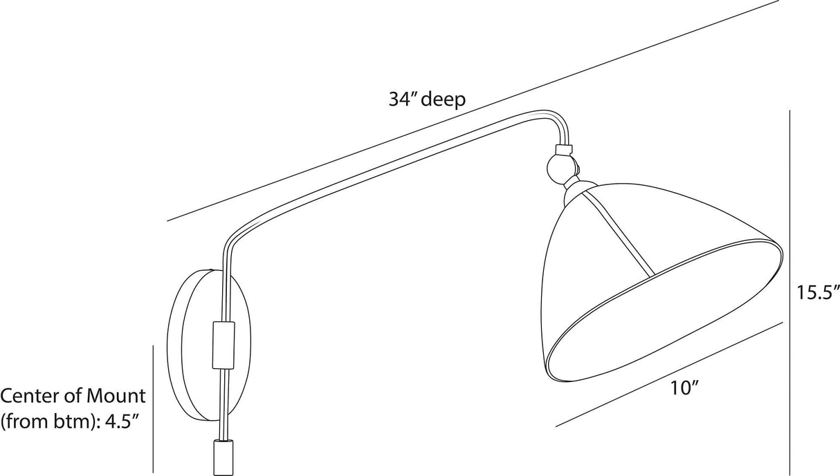 Inlet Sconce Wall Sconces DWC71 796505724274