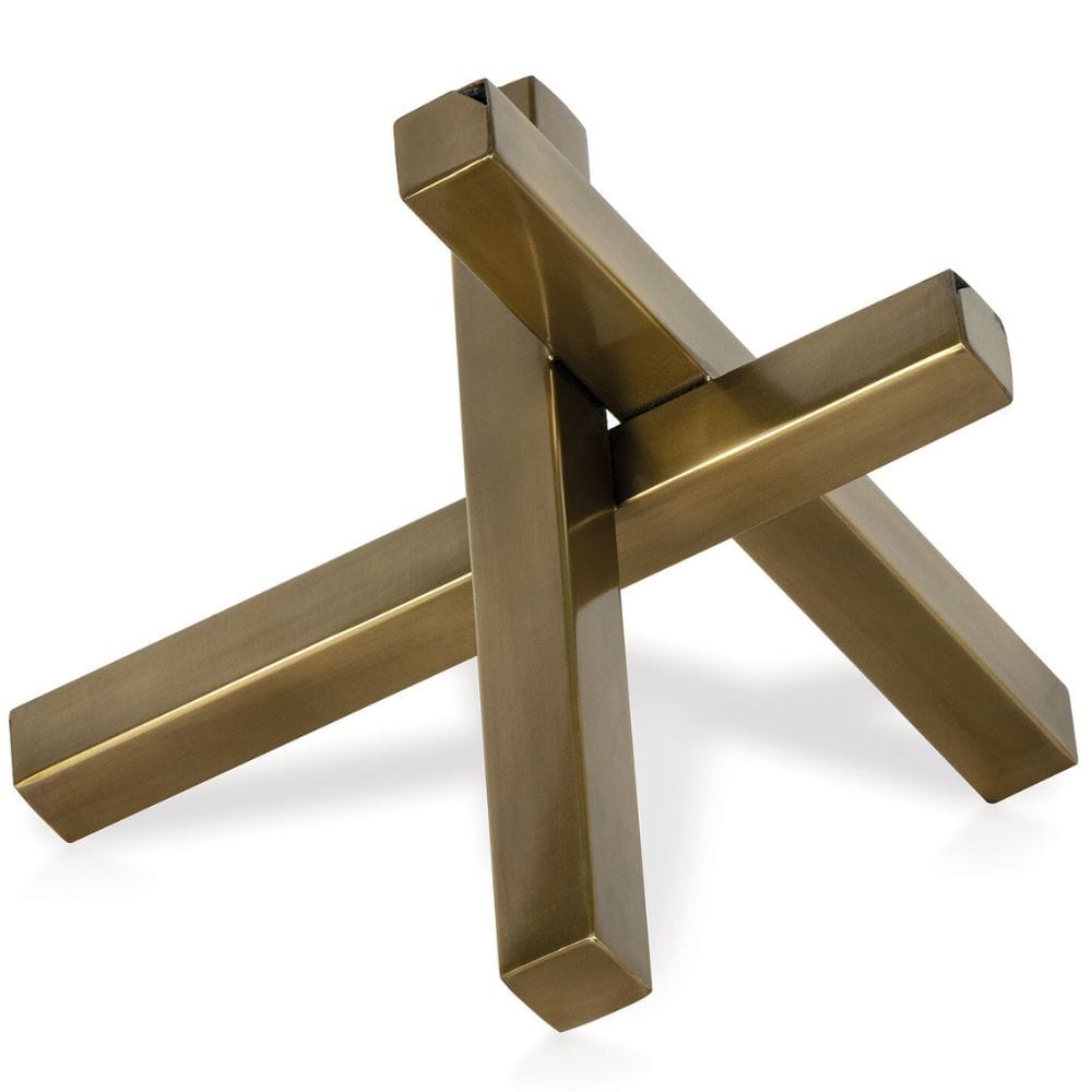 Intersecting Sculpture Sculptures & Statues 20-1073BRS 844717020377