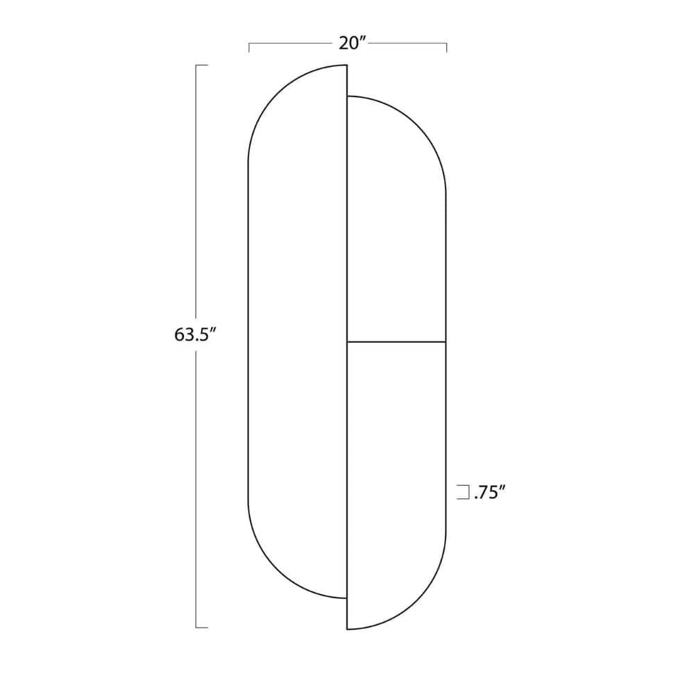 Iris Long Mirror - Draft for Tariffs 05-02-25 Mirror 21-1184