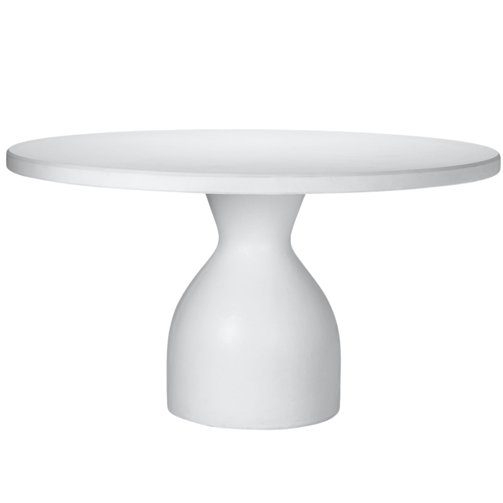 Irving Outdoor 4-Seater Dining Table Outdoor Dining Furniture FURIRVINGDN0054WHP