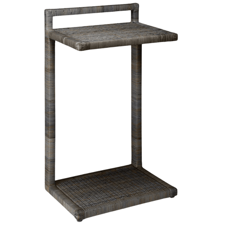 Isla Drink/Laptop Table Accent Table FURISLASTBLPSMK