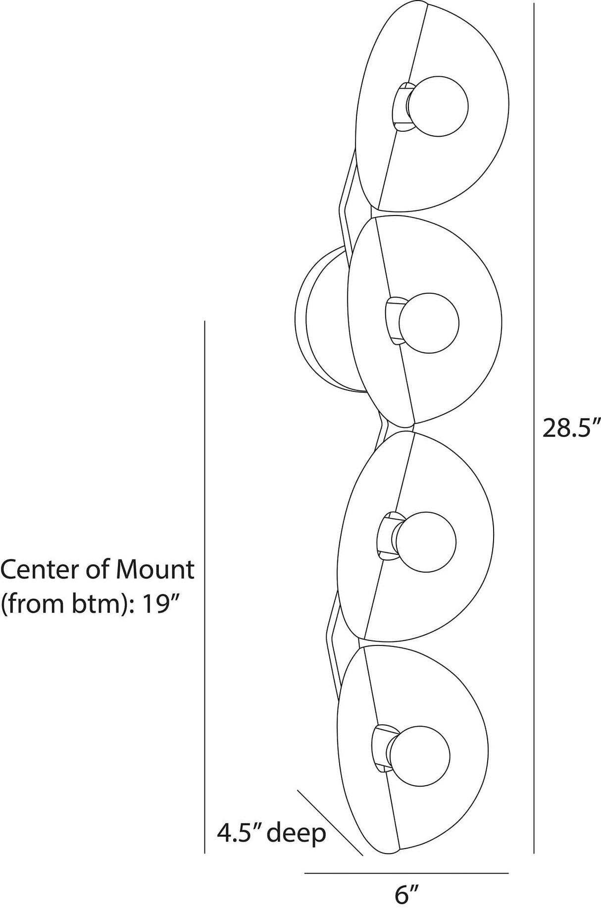 Itzia Sconce Wall Sconces DWC69 796505724229