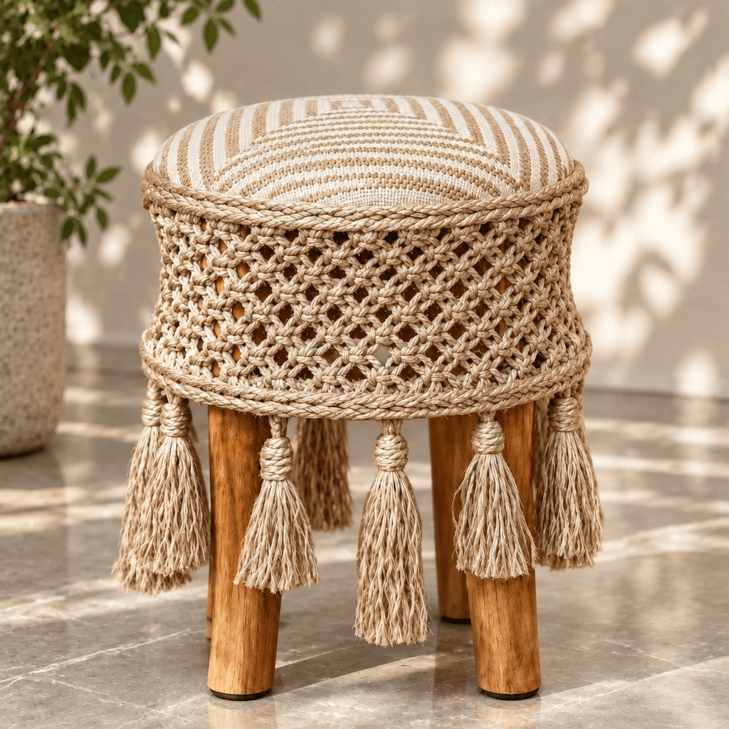 Izzy Outdoor Stool Outdoor Ottomans + Stools