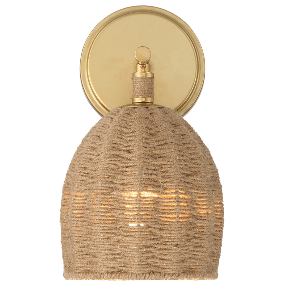 Jace 1 Light Sconce Wall Sconces JAC-10501-SG 633779095801