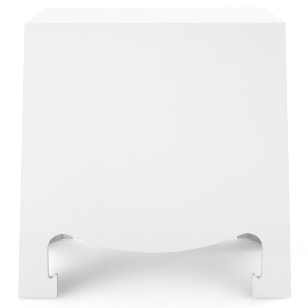 Jacqui 3-Drawer Side Table - White Side Table