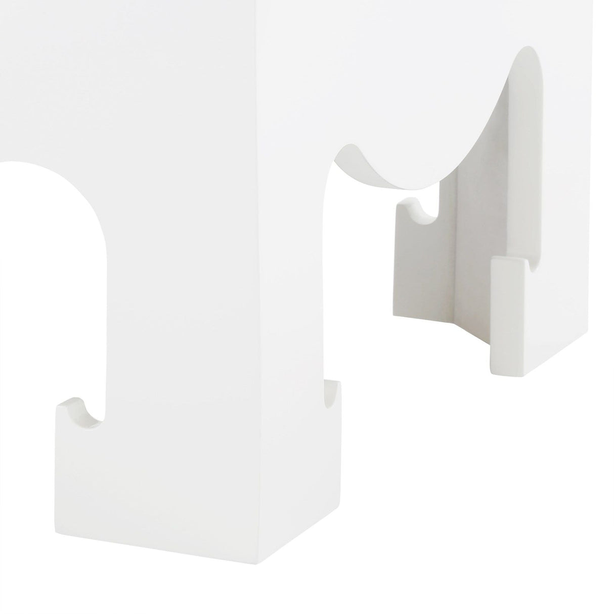 Jacqui 3-Drawer Side Table - White Side Table