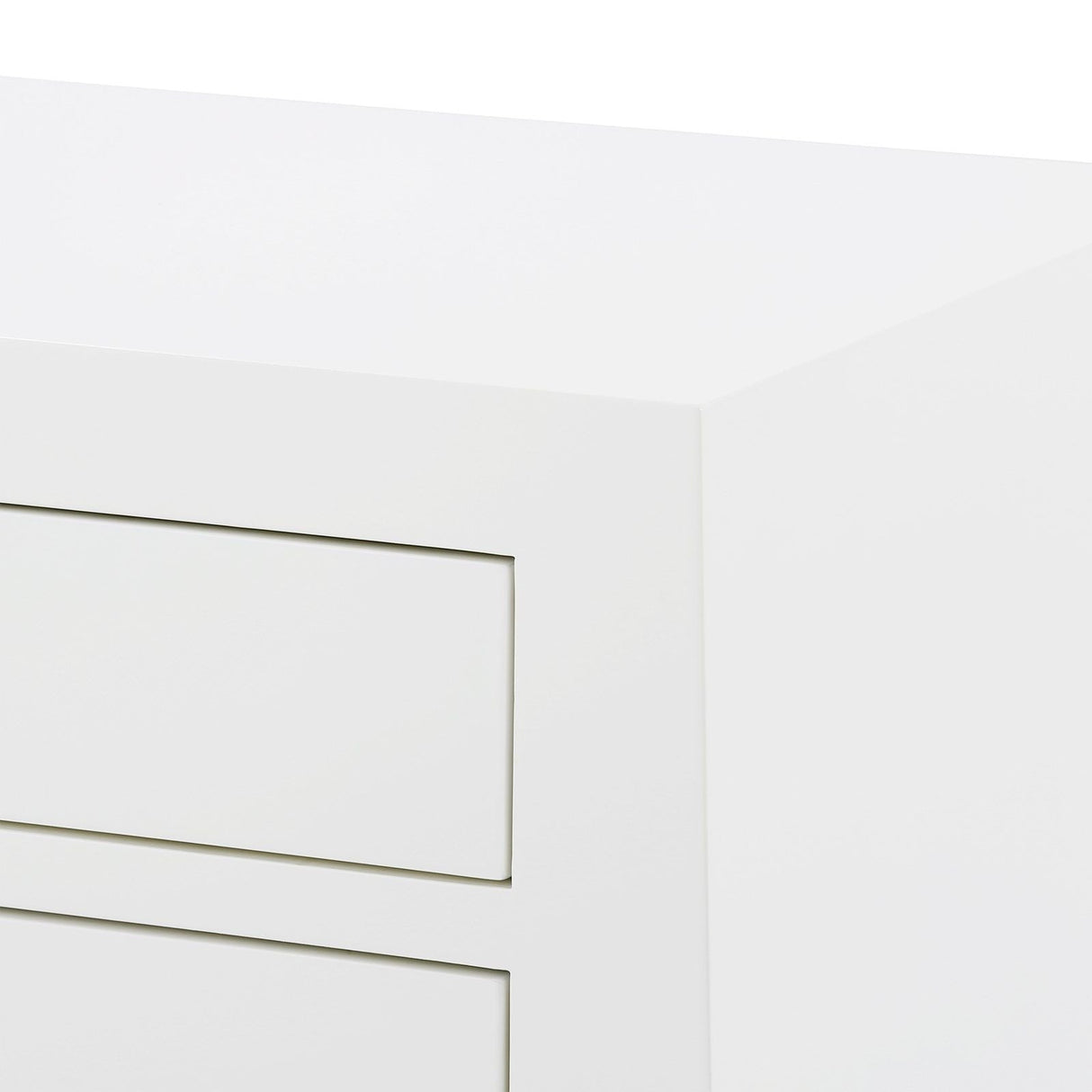 Jacqui 3-Drawer Side Table - White Side Table