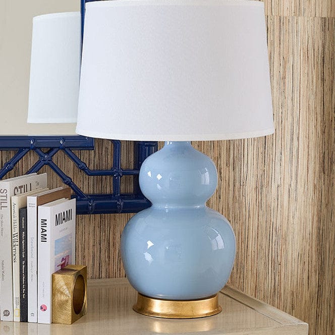 Jade Lamp Table + Desk Lamps