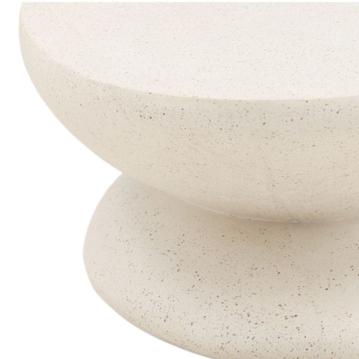 Jaela Indoor/Outdoor Coffee Table Outdoor Side Tables DOV26095-IVRY