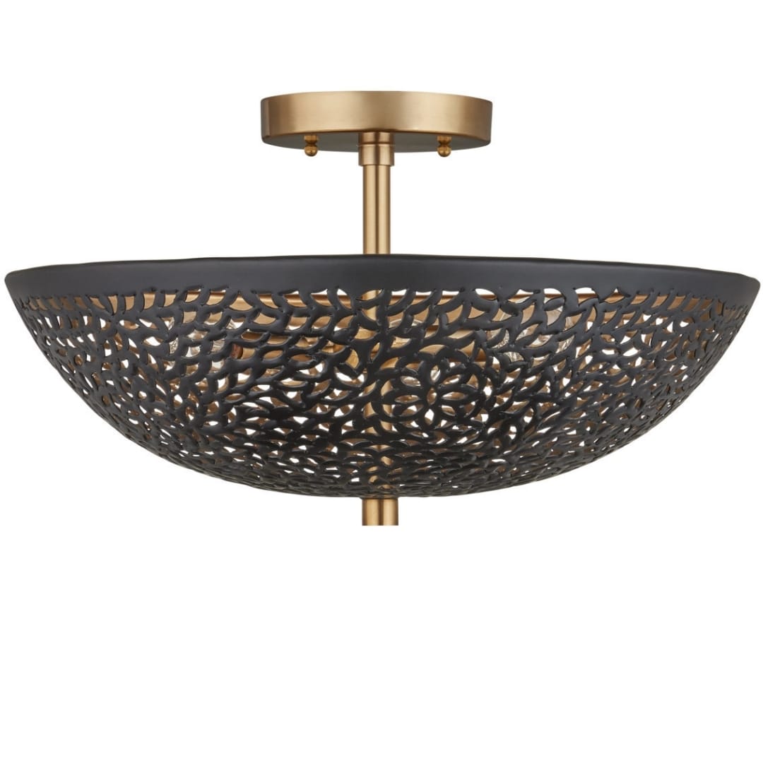Jali Semi-Flush Mount Flush Mounts 9000-1455