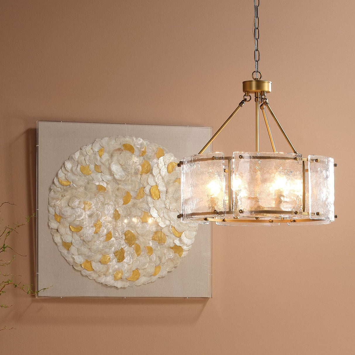 Jamie Young Co. Glenn Round Chandelier Lighting jamie-young-5GLEN-LGOB