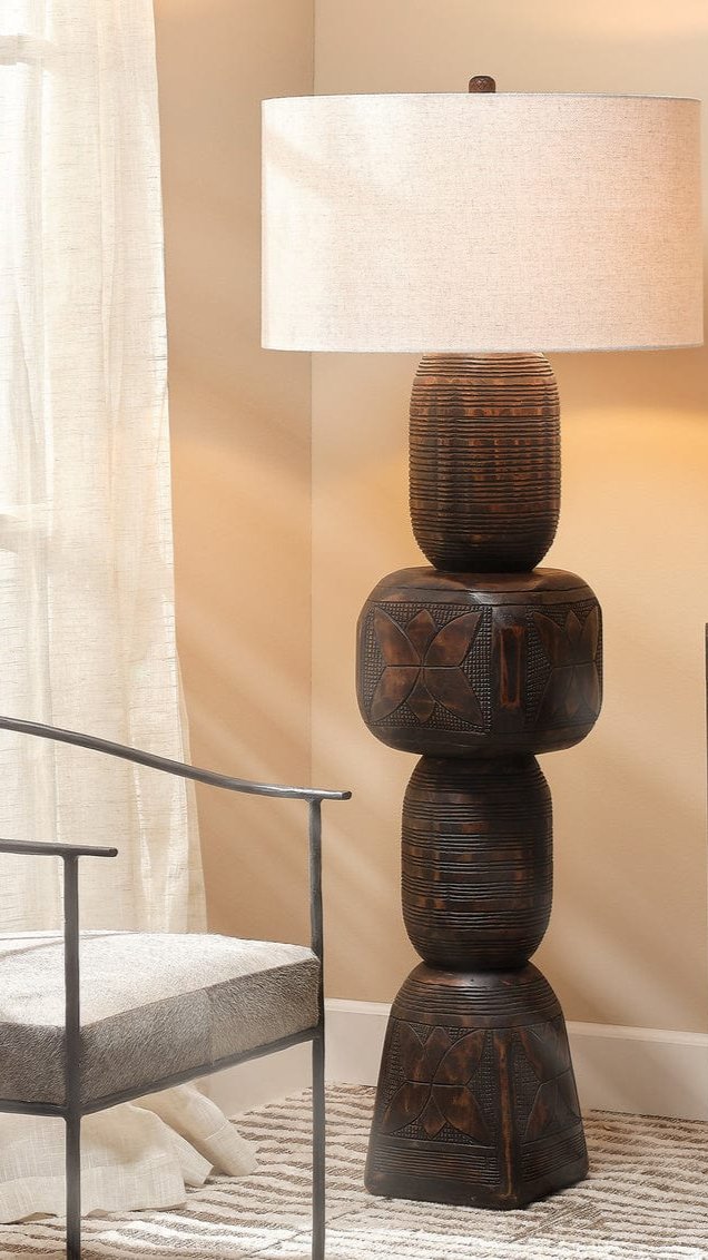 Jamie Young Co. Totem Floor Lamp Floor Lamp