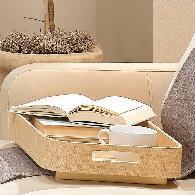 Jamie Young Co. Utopia Footed Tray Trays jamie-young-7UTOP-TRNA 688933038644