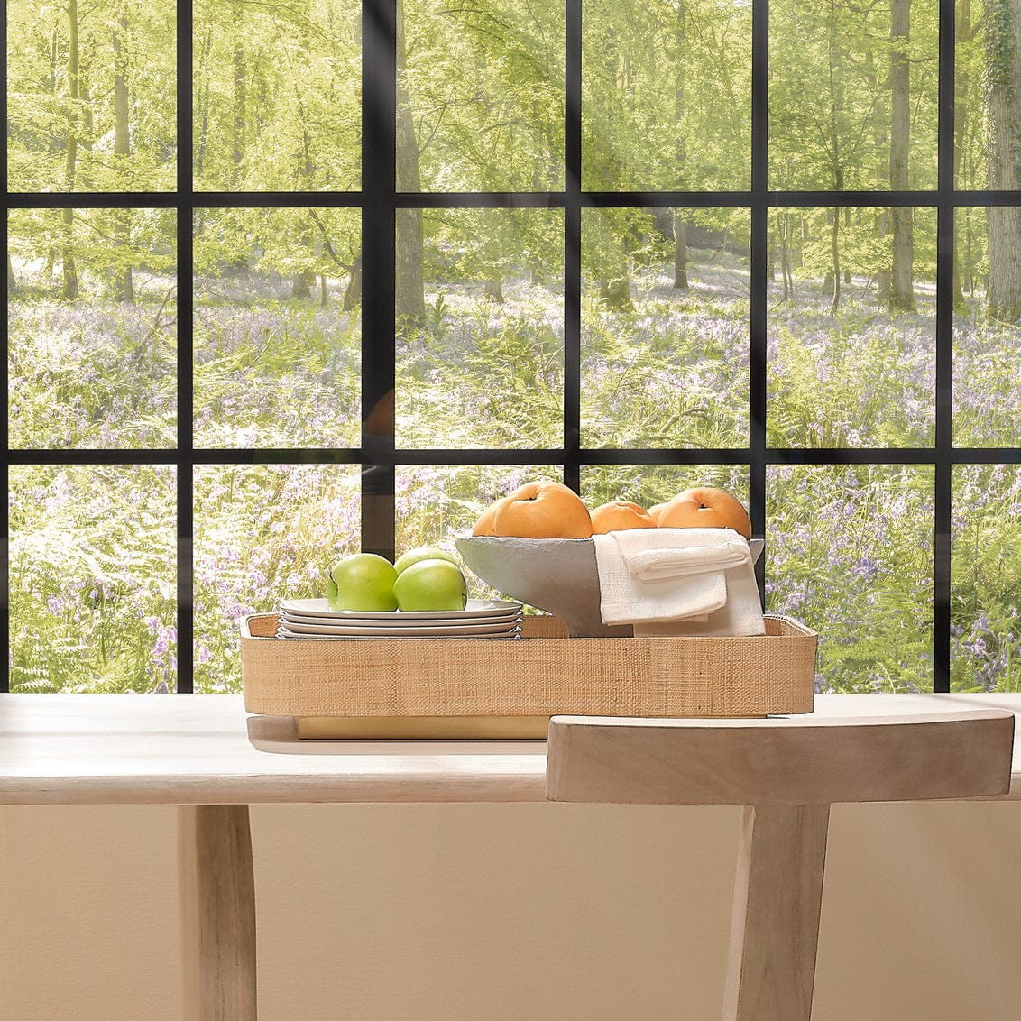 Jamie Young Co. Utopia Footed Tray Trays jamie-young-7UTOP-TRNA 688933038644