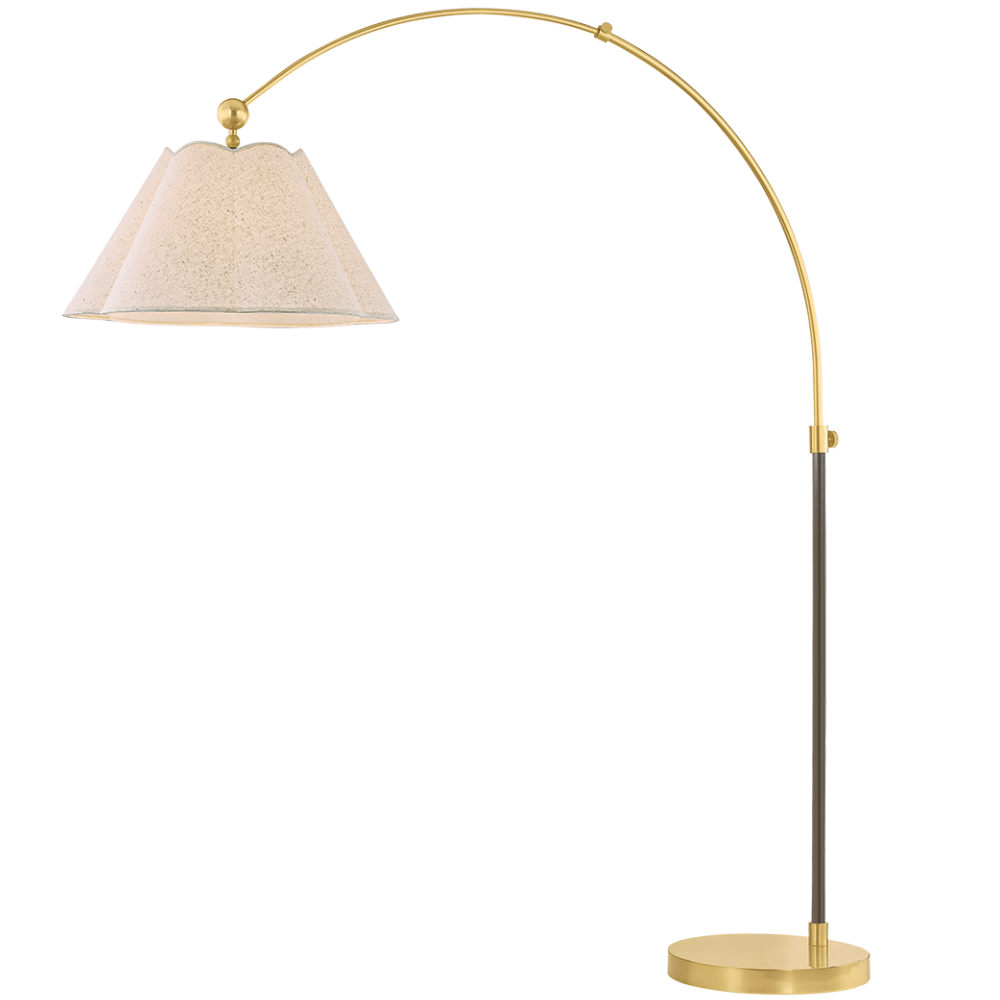 Janie Floor Lamp Floor Lamp HL1043401-AGB/TRB 806134977818