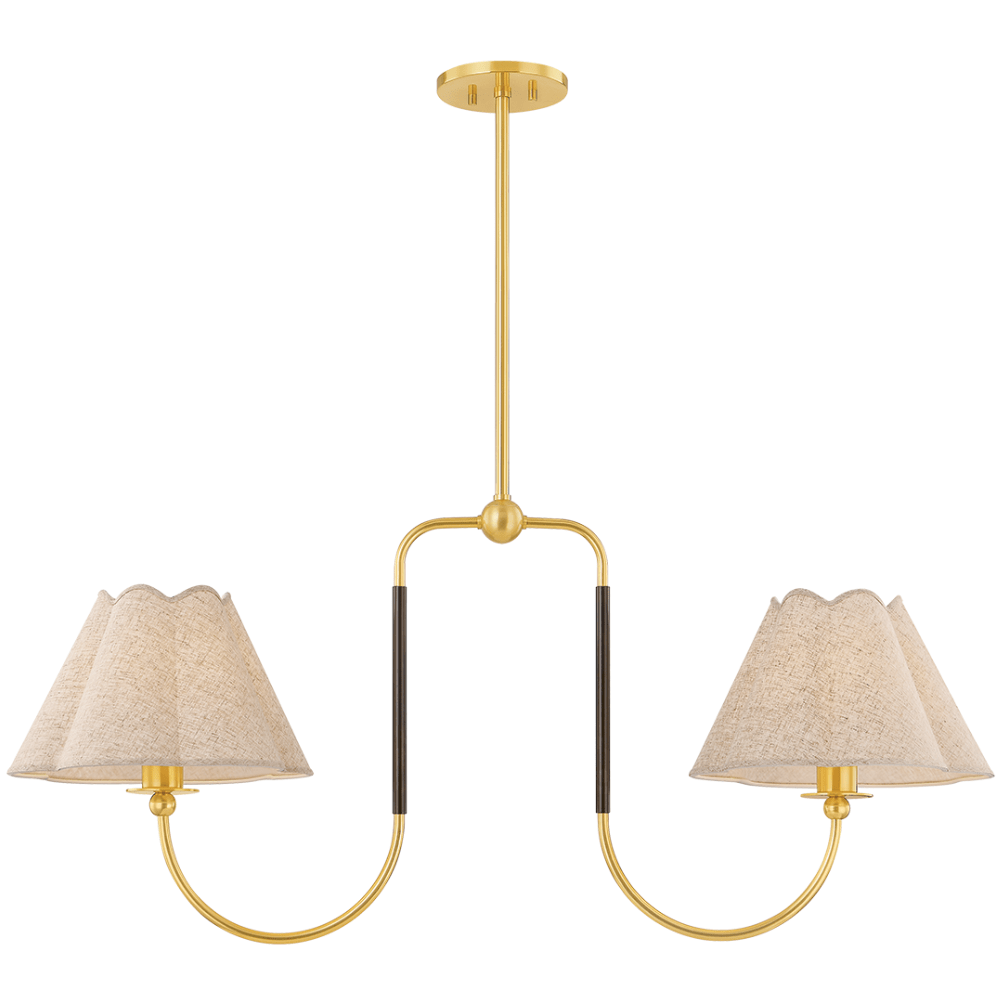 Janie Linear Chandelier Chandelier H1043902-AGB/TRB 806134977115