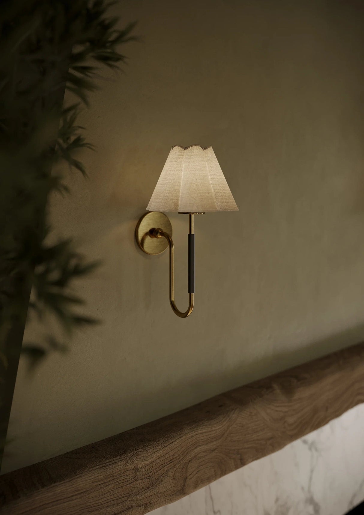 Janie Wall Sconce Wall Sconces H1043101-AGB/TRB 806134977078