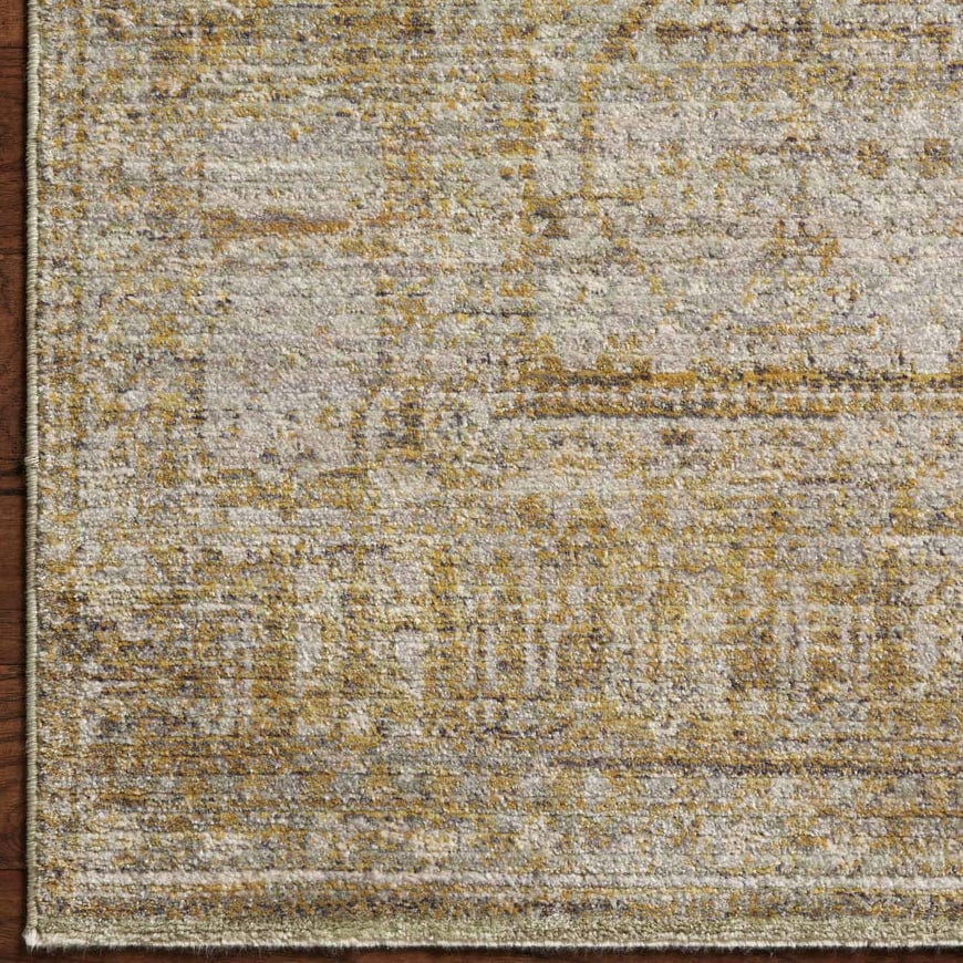 Jean Stoffer Bradbury Rug - Dove/Gold Rugs