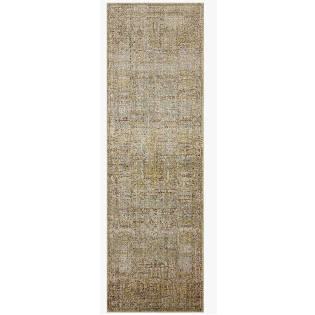 Jean Stoffer Bradbury Rug - Dove/Gold Rugs