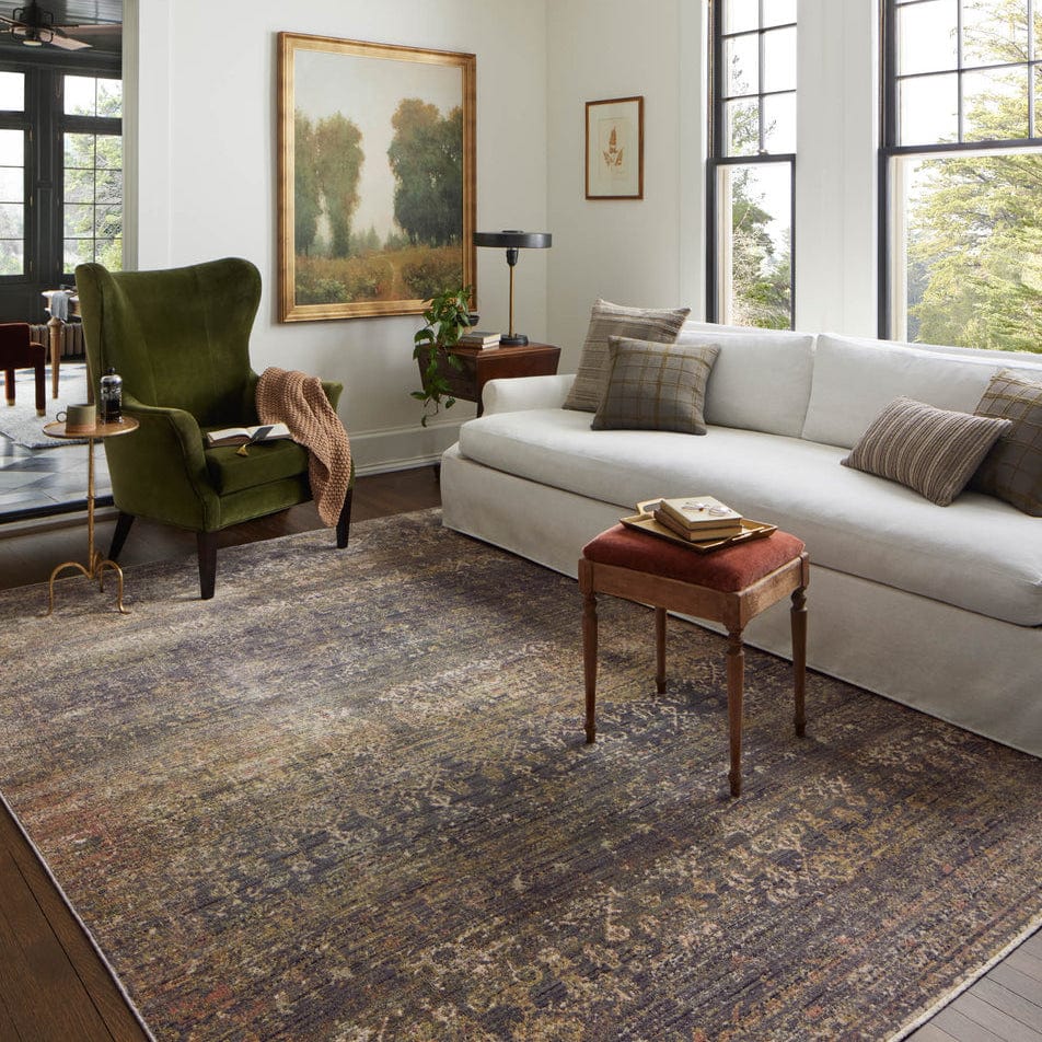 Jean Stoffer Bradbury Rug - Ink/Multi Rugs