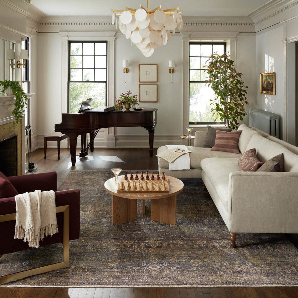 Jean Stoffer Bradbury Rug - Ink/Multi Rugs